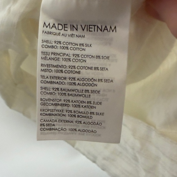 NWT Club Monaco Textured Shirt Dress - Picture 11 of 11